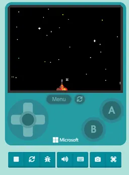 Snapshot from Makecode