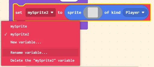 Snapshot from Makecode