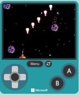 Snapshot from Makecode